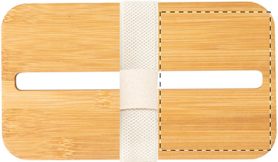 Top of box - right side