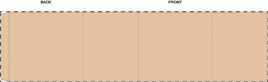 Custom kraft paper sleeve