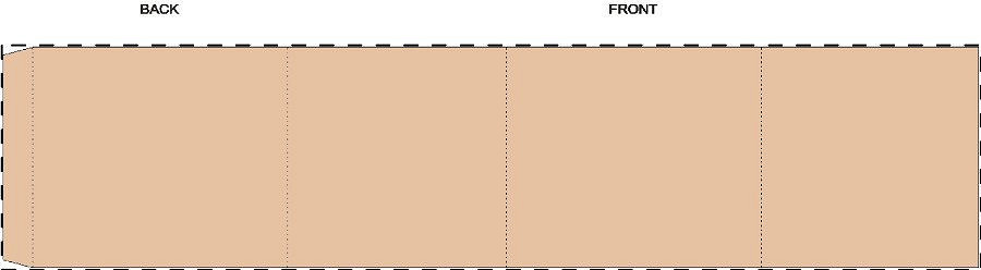 Custom kraft paper sleeve