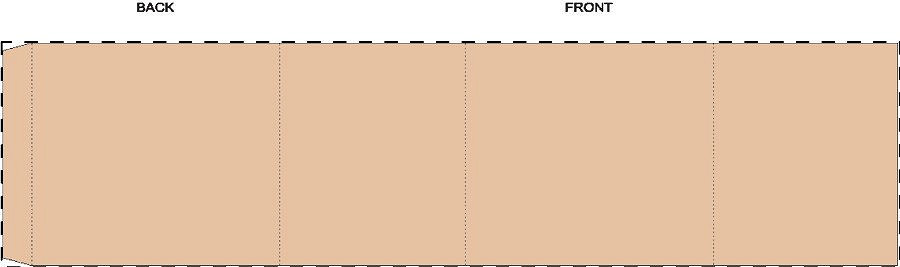 Custom kraft paper sleeve