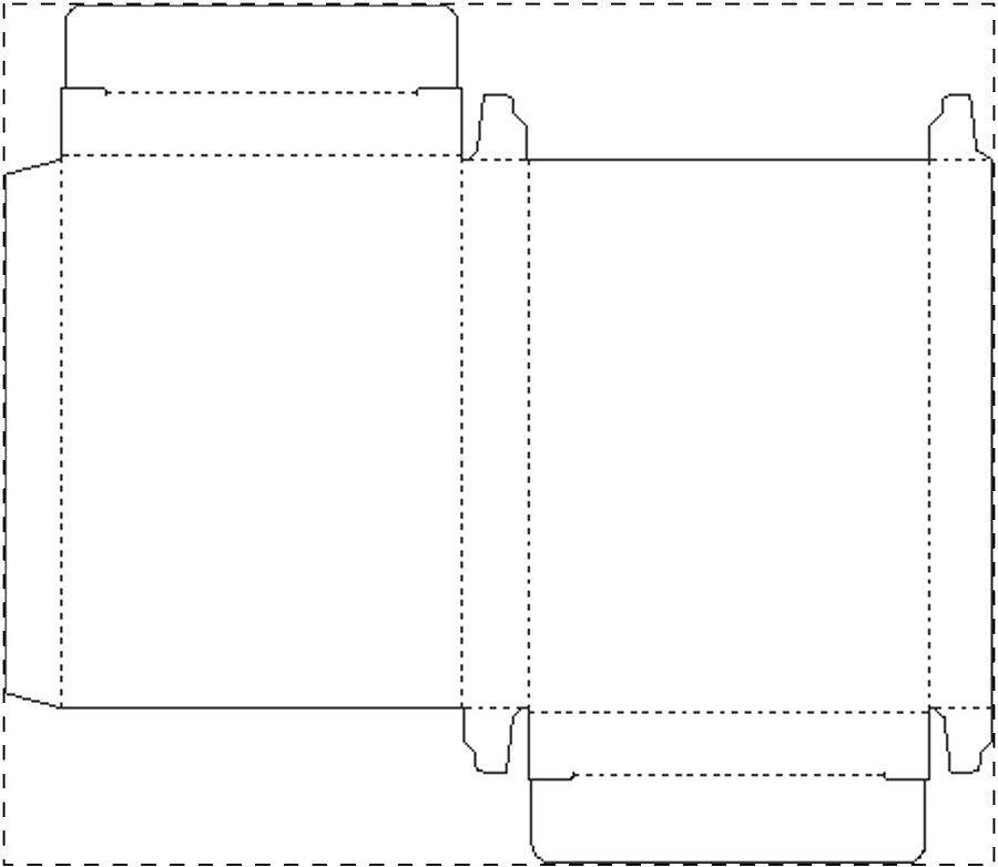 Custom paperboard box