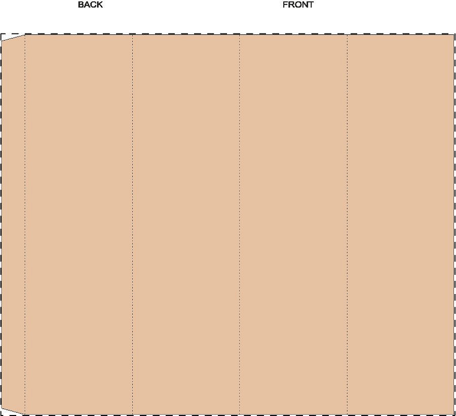 Custom kraft paper sleeve