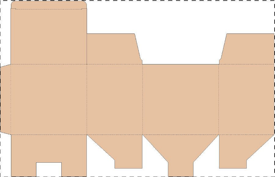 Custom kraft corrugated box