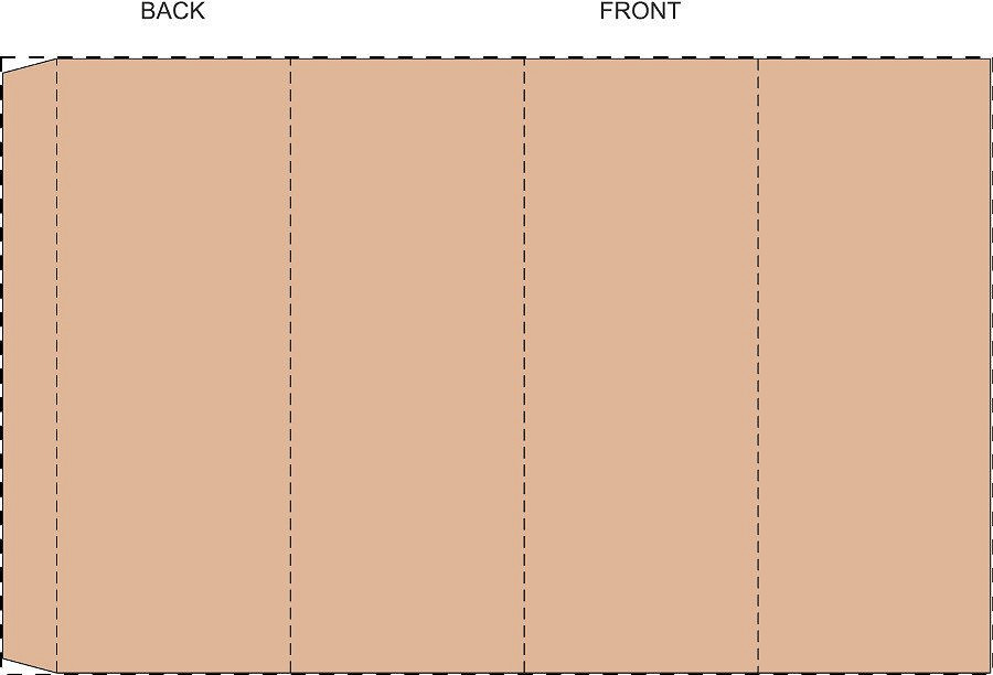 Custom kraft paper sleeve