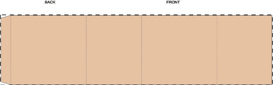 Custom kraft paper sleeve