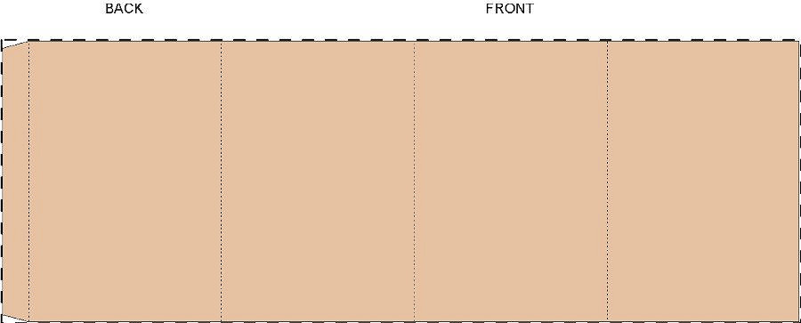 Custom kraft paper sleeve