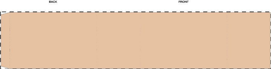 Custom kraft paper sleeve