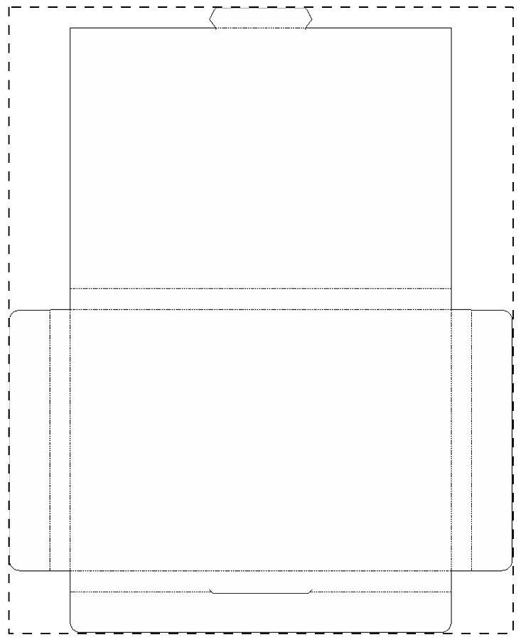 Custom paperboard box