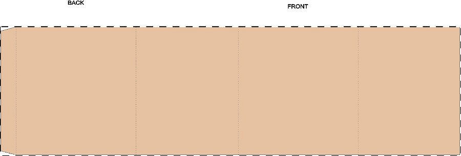 Custom kraft paper sleeve