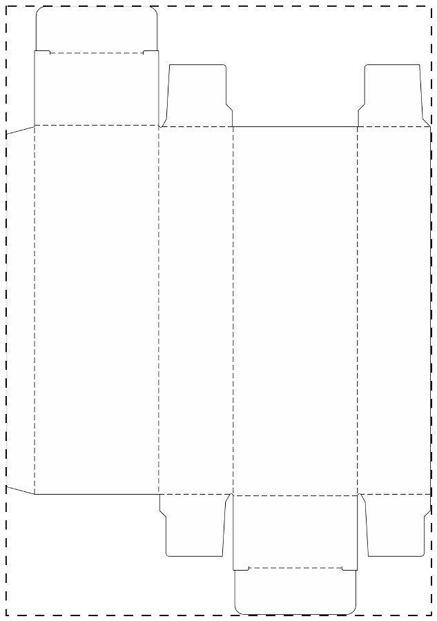 Custom paperboard box