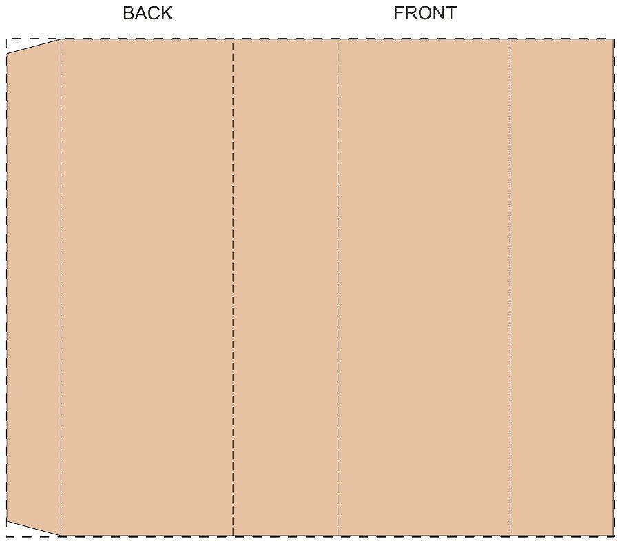 Custom kraft paper sleeve