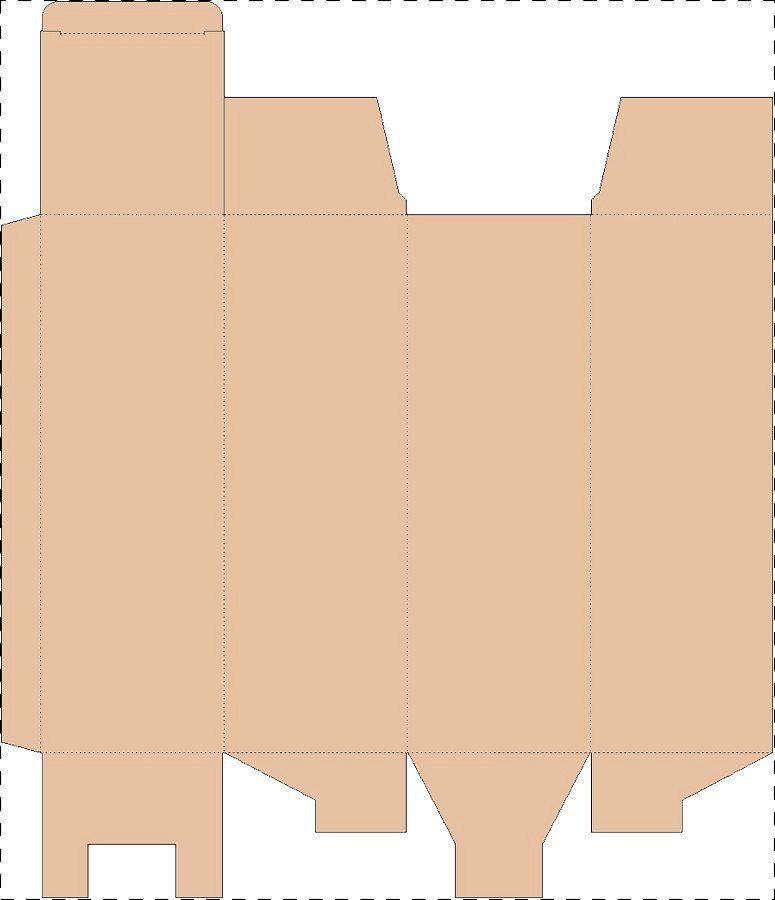 Custom kraft corrugated box