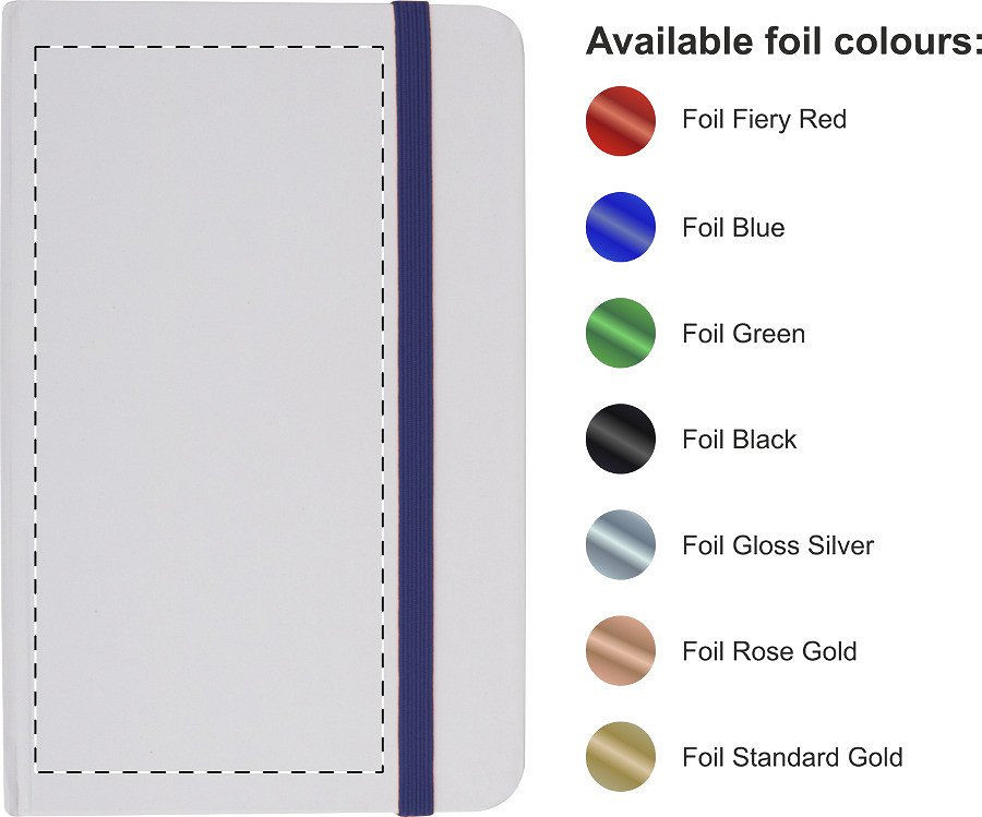 Front side – foil debossing