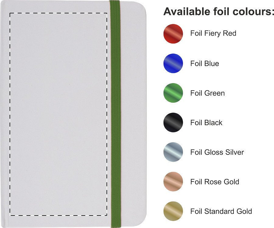 Front side – foil debossing
