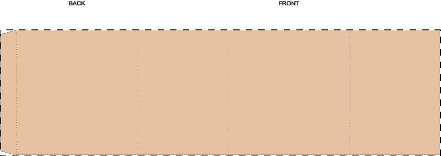 Custom kraft paper sleeve