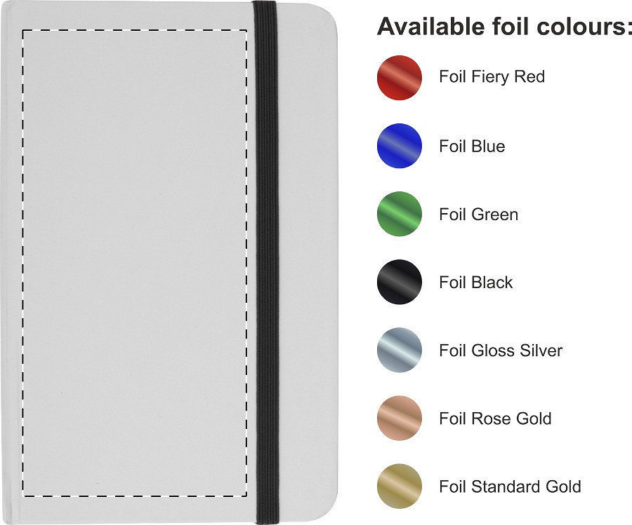 Front side – foil debossing