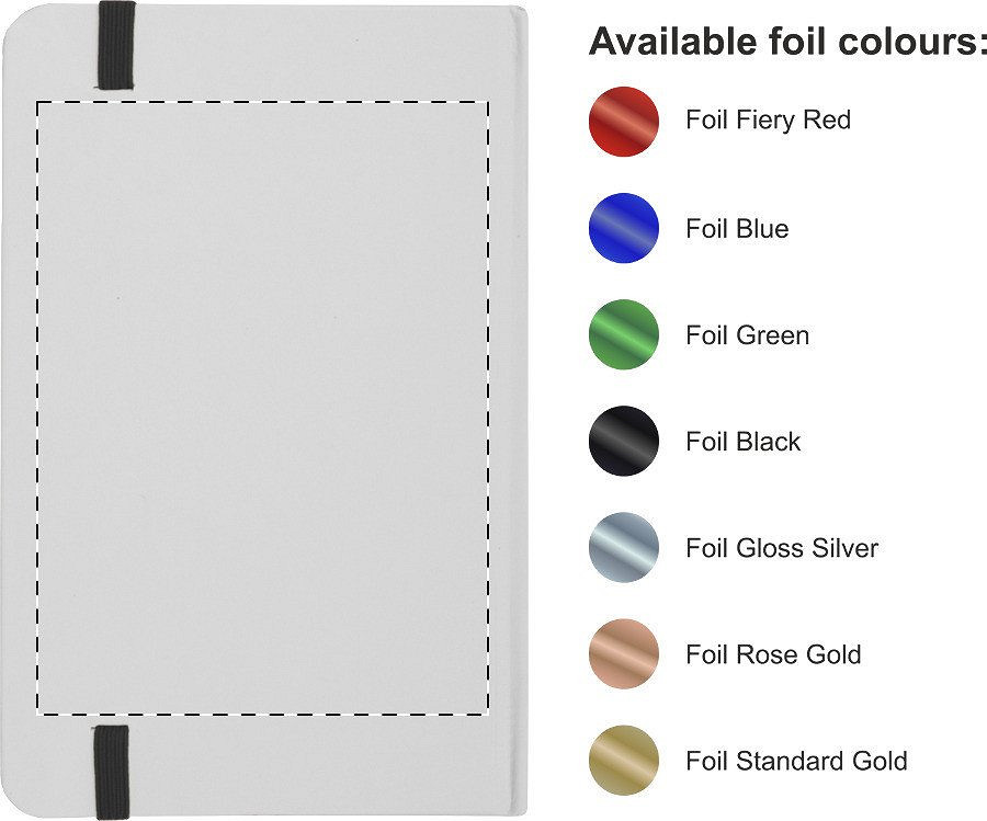 Back side – foil debossing