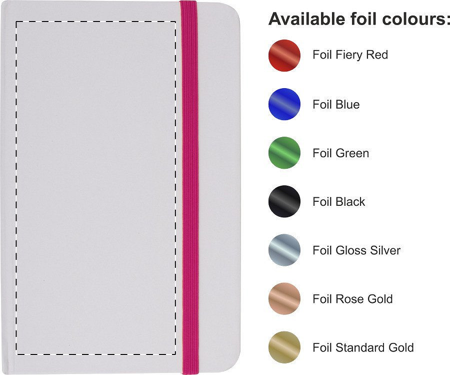 Front side – foil debossing