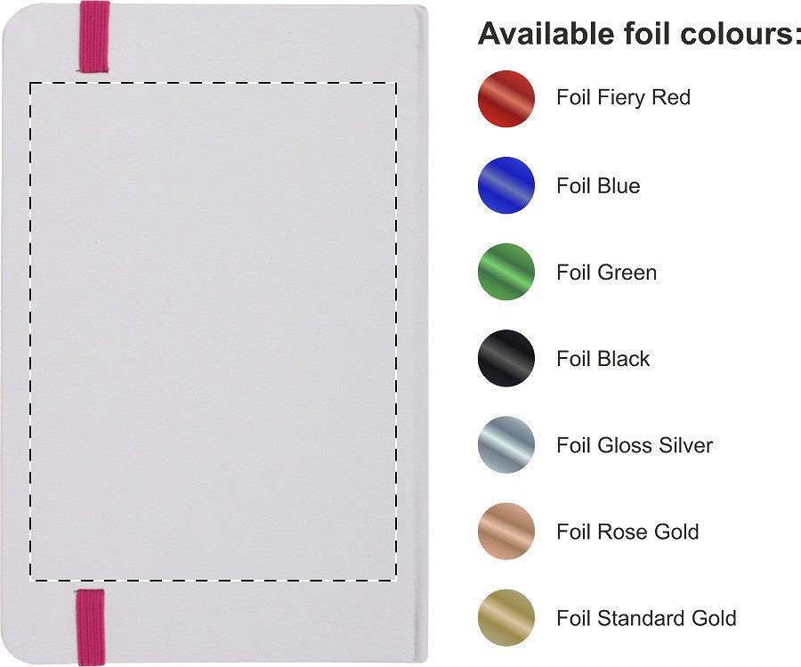 Back side – foil debossing
