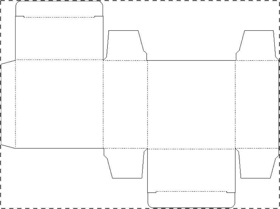 Custom paperboard box