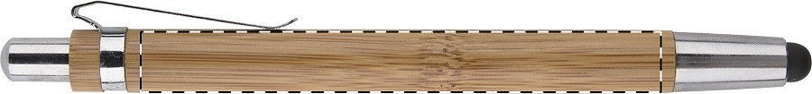 Ballpoint pen barrel - left handed