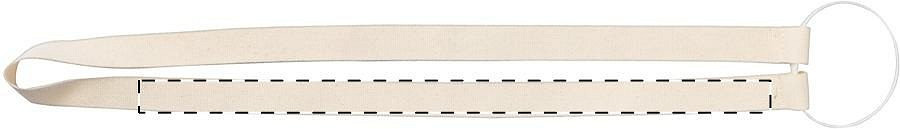 Right ribbon - front side