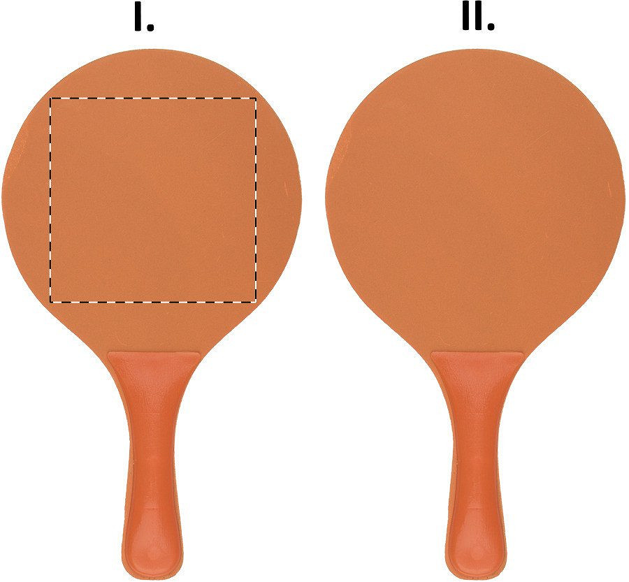 Racket 1 - front side