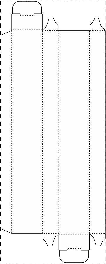 Custom paperboard box