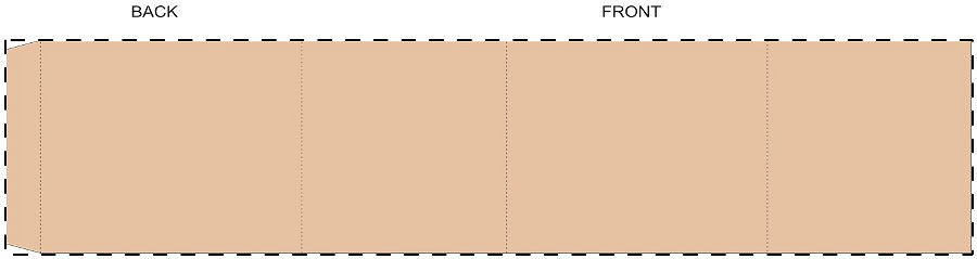 Custom kraft paper sleeve