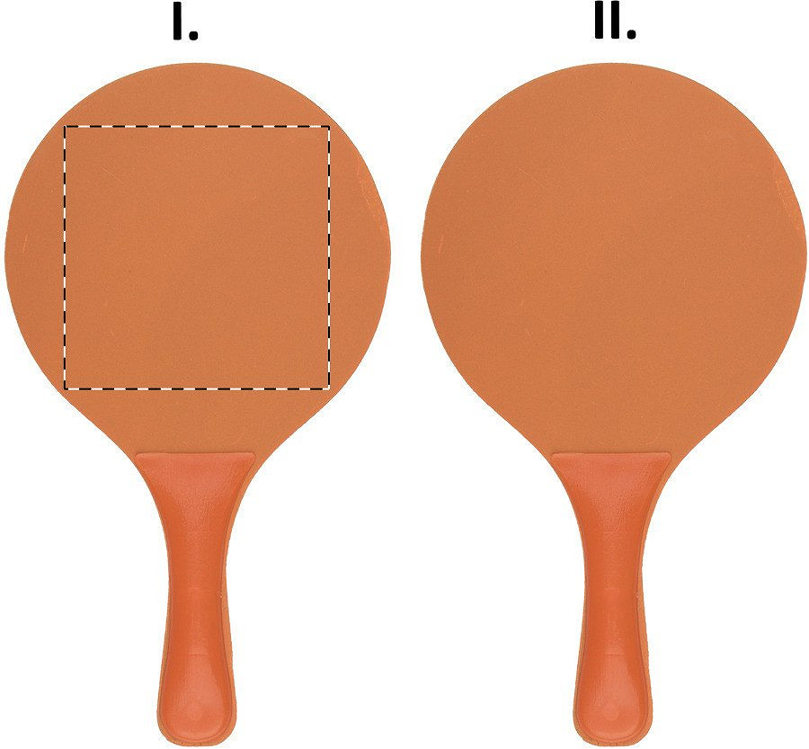 Racket 1 - back side