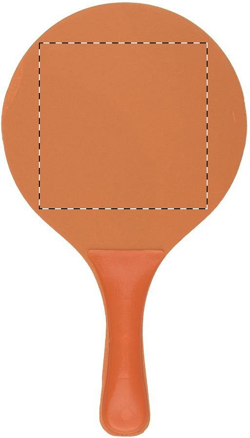 Racket 1 - back side