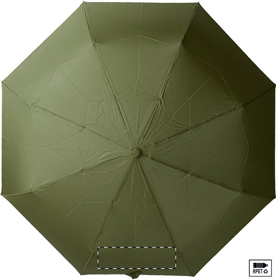 Panel 1 - with closure strap (panel numbering clockwise)