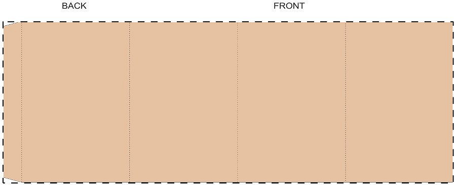 Custom kraft paper sleeve