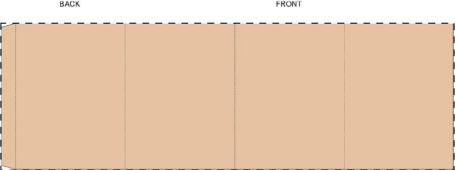 Custom kraft paper sleeve