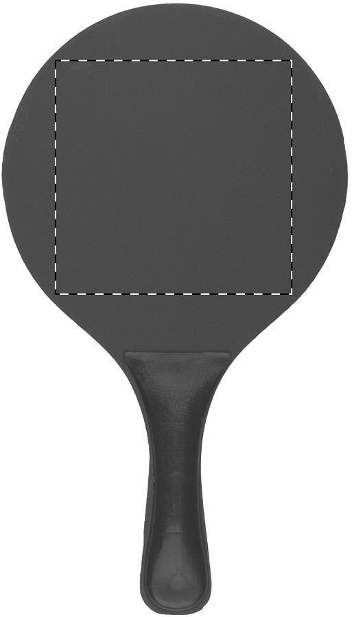 Racket 1 - back side