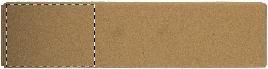 Top of box - left side