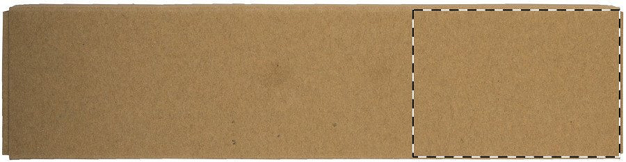 Top of box - right side