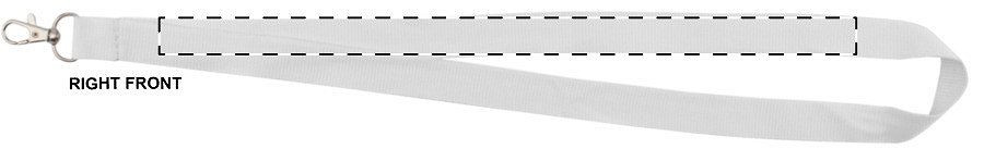 Right ribbon - front side