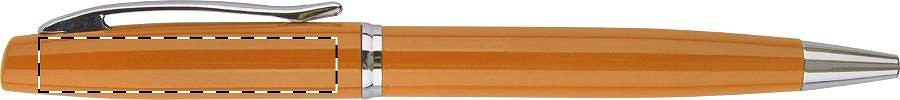 Pencil below clip - left handed