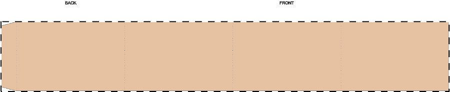 Custom kraft paper sleeve