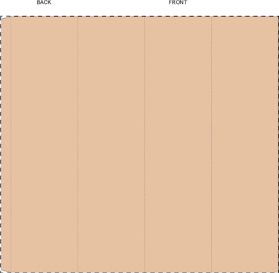 Custom kraft paper sleeve