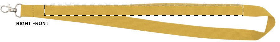Right ribbon - front side