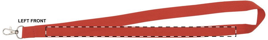 Left ribbon - front side