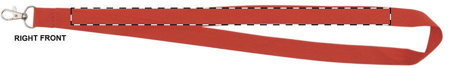 Right ribbon - front side
