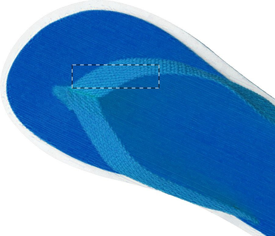 Right slipper - right strap