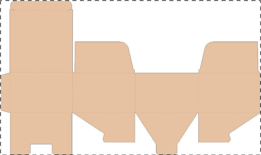 Custom kraft corrugated box