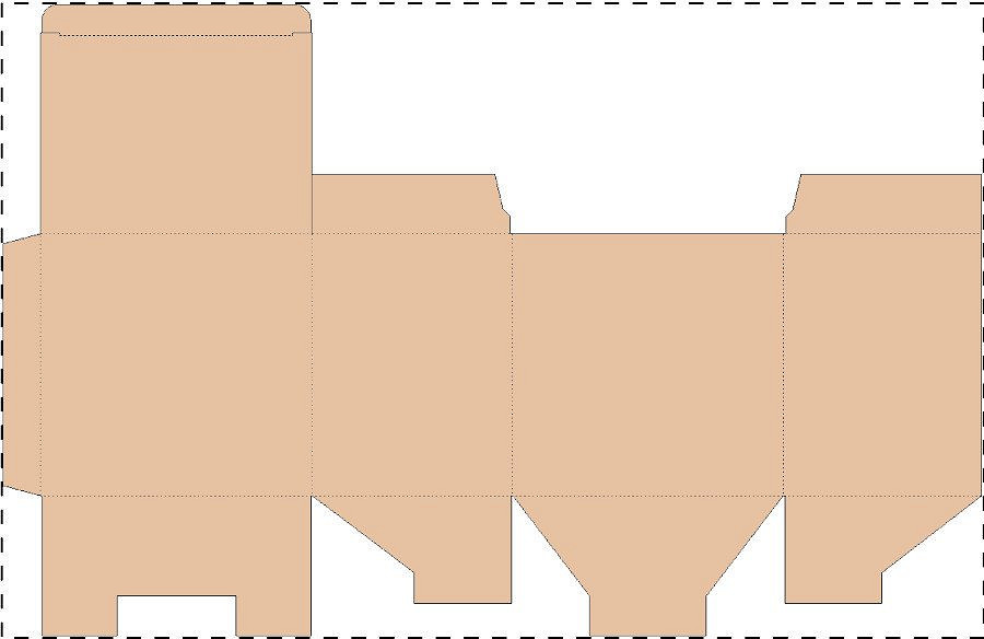 Custom kraft corrugated box