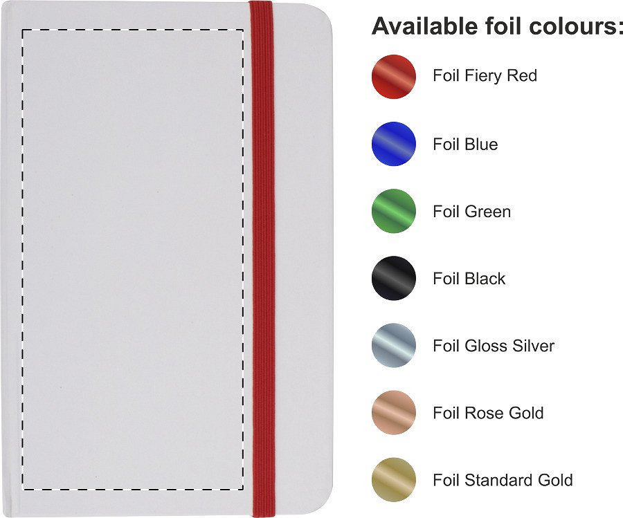 Front side – foil debossing