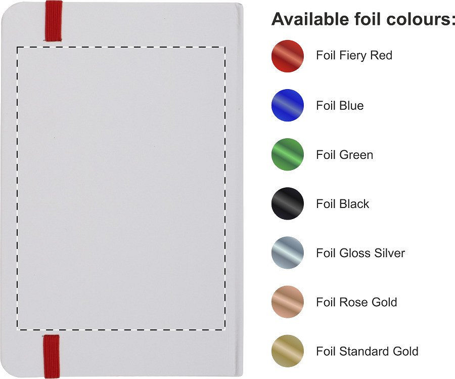 Back side – foil debossing