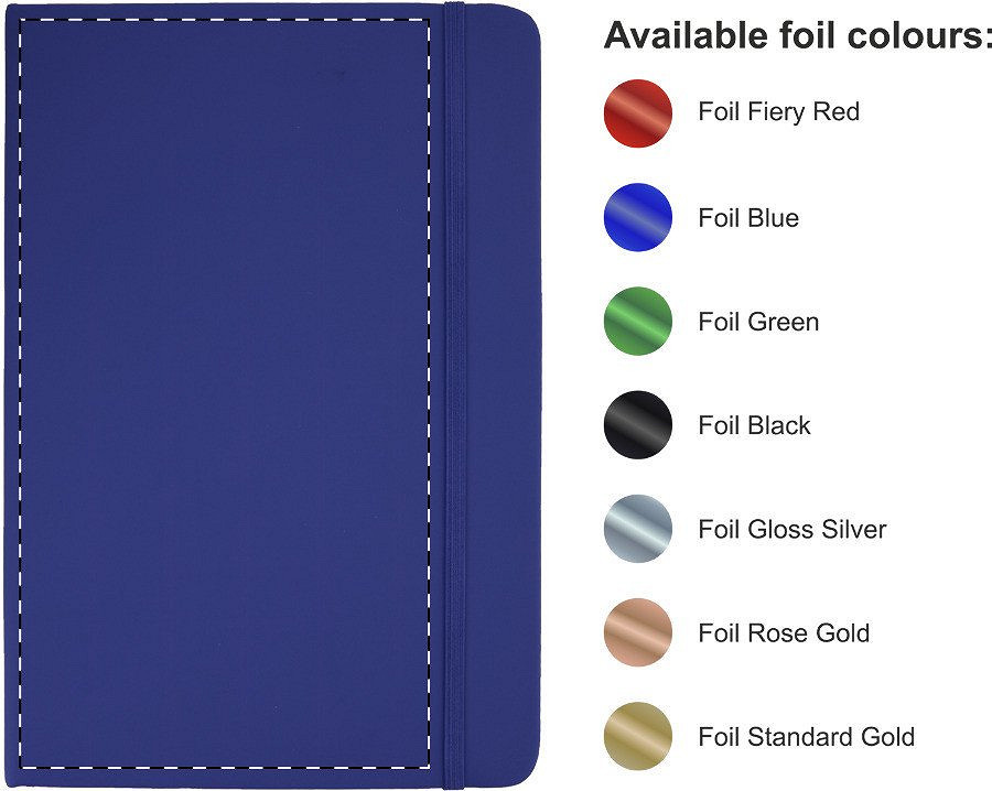 Front side – foil debossing